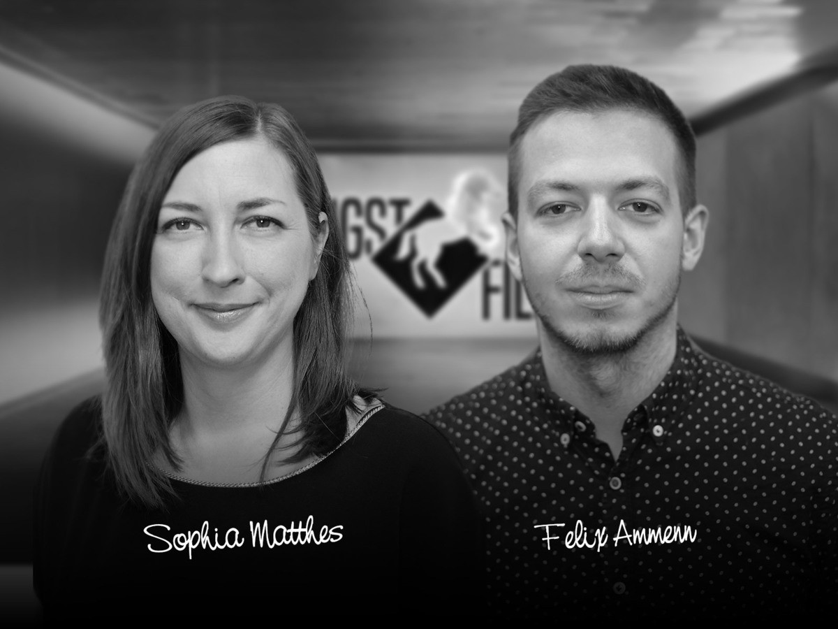 Projektleitung Sophia Matthes und Felix Ammen freuen sich auf Sie, © HENGST FILM